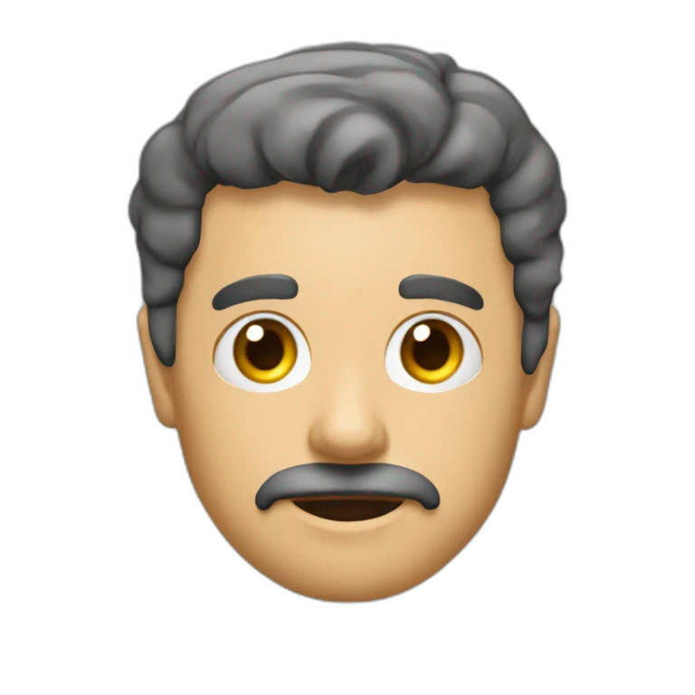 Hombre-enfadado-mediana-edad-vagabundo-calvo-cicatriz-en-cabeza emoji
