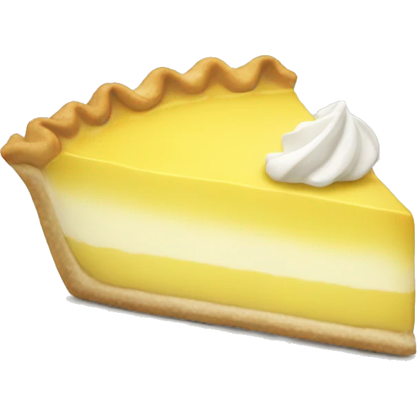 Lemon pie emoji