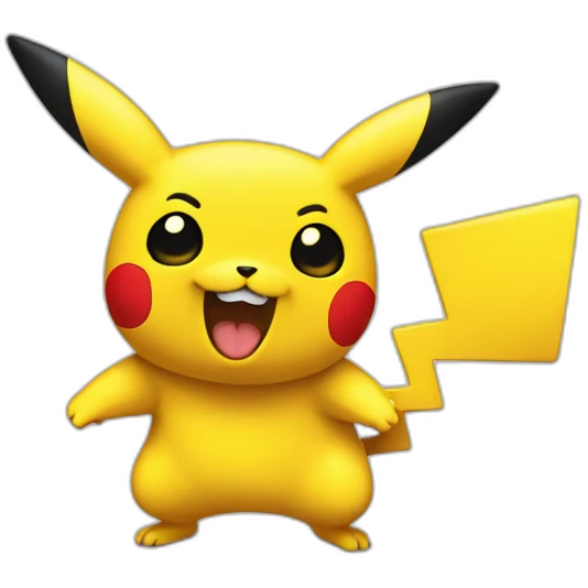 Pickachu Smacks emoji