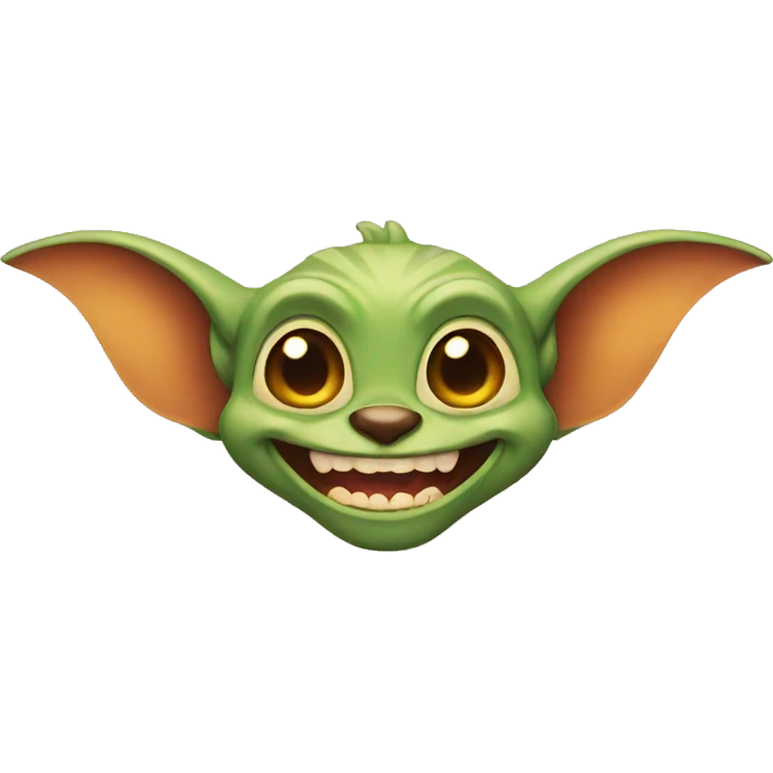 Smiling gremlin emoji emoji