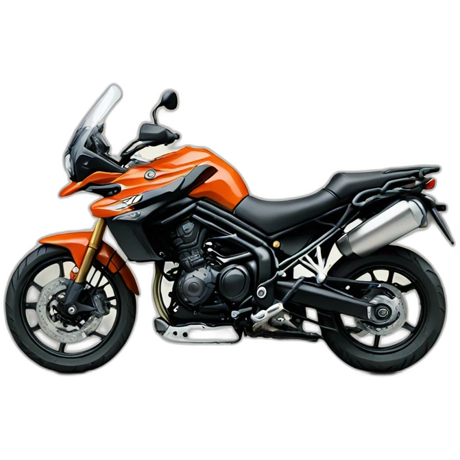 Triumph Tiger 800 emoji