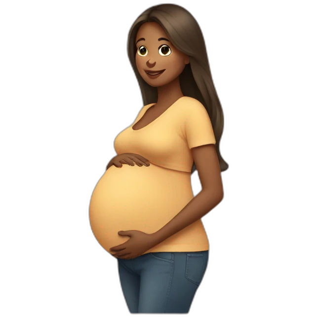 pregnant emoji