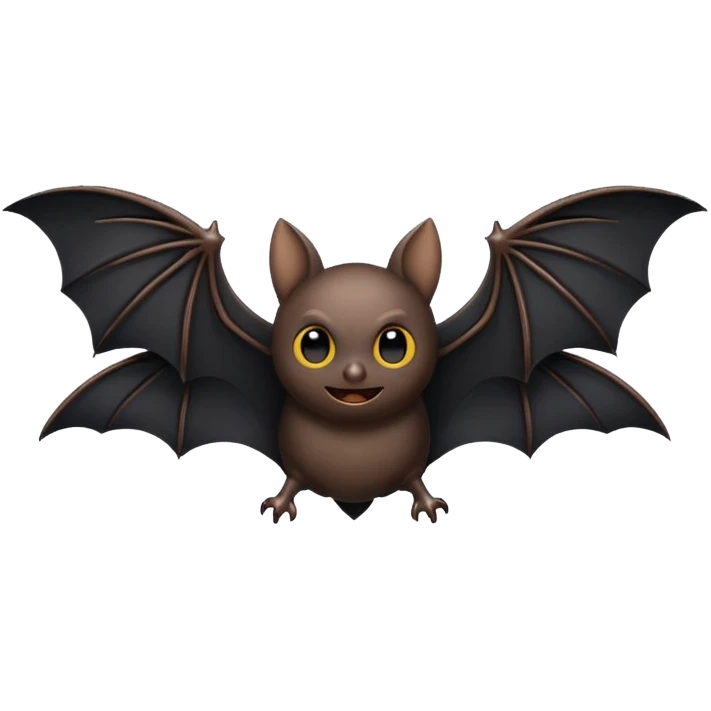 bat flying emoji