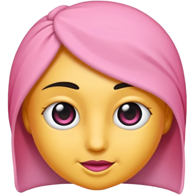 Yuvarlak pempe şeker emoji