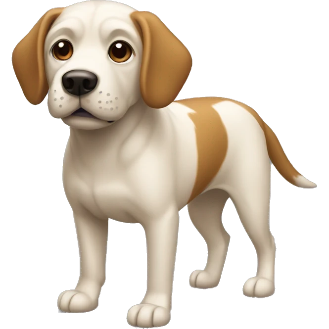 Perro pulgoso emoji