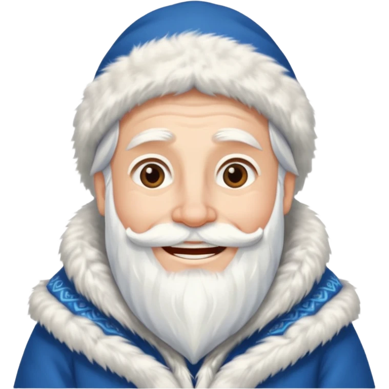 Father Frost and Snegurochka emoji
