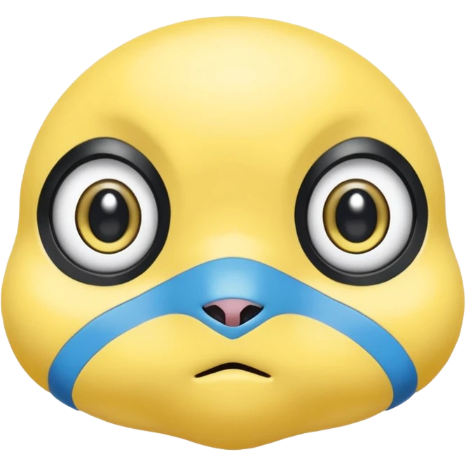 Uxie-Pokémon, full body emoji