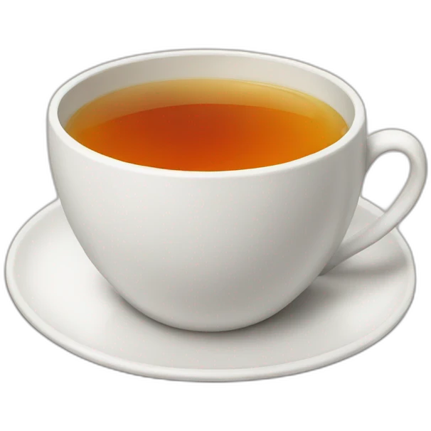 Cup of tea that sleeping emoji