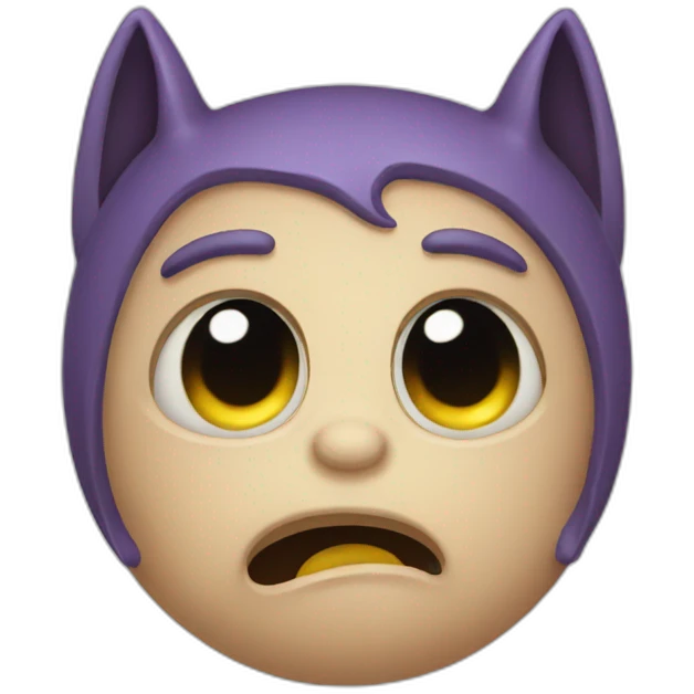 crying bat emoji