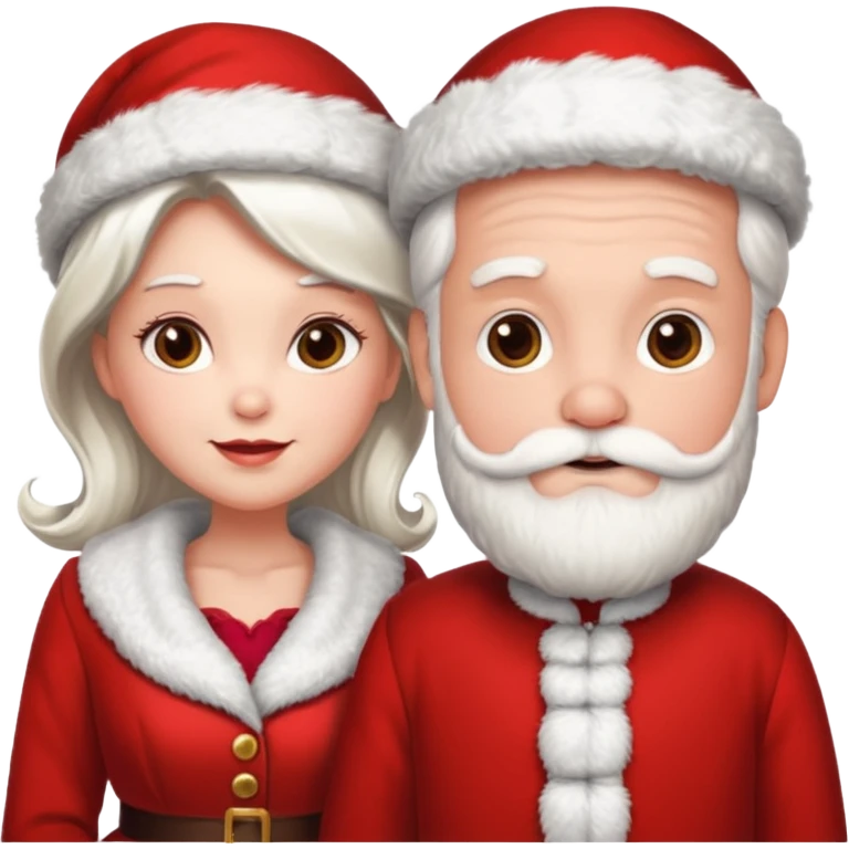 Mr. and Mrs. Clause emoji