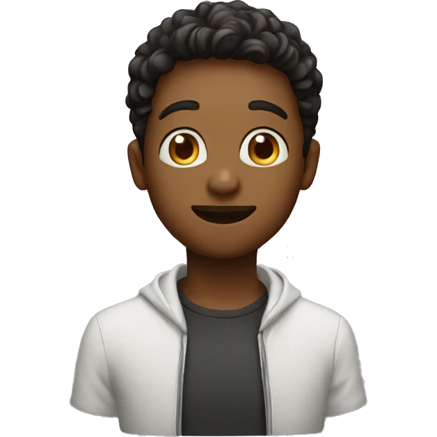 boy with sugar emoji
