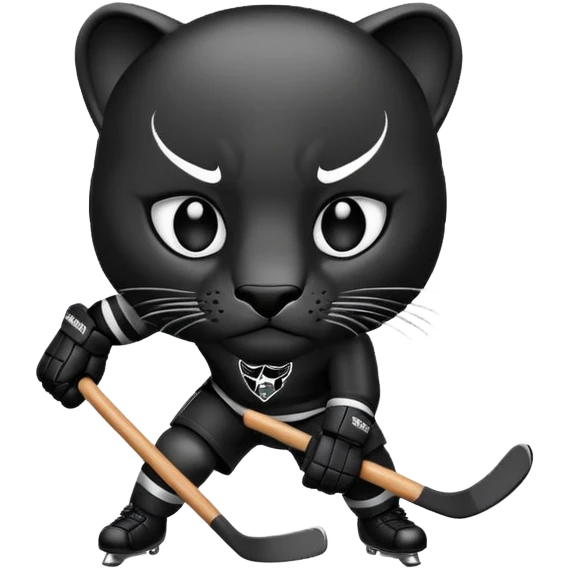 Panther hockey emoji emoji