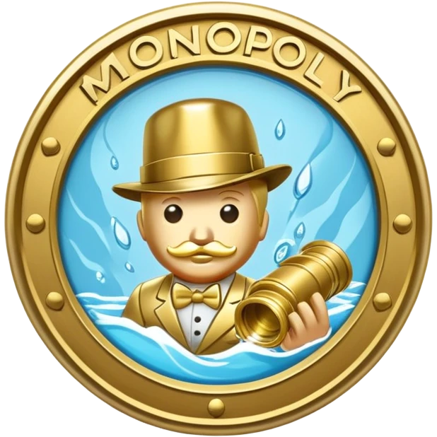 Monopoly hydro specialist badge  emoji