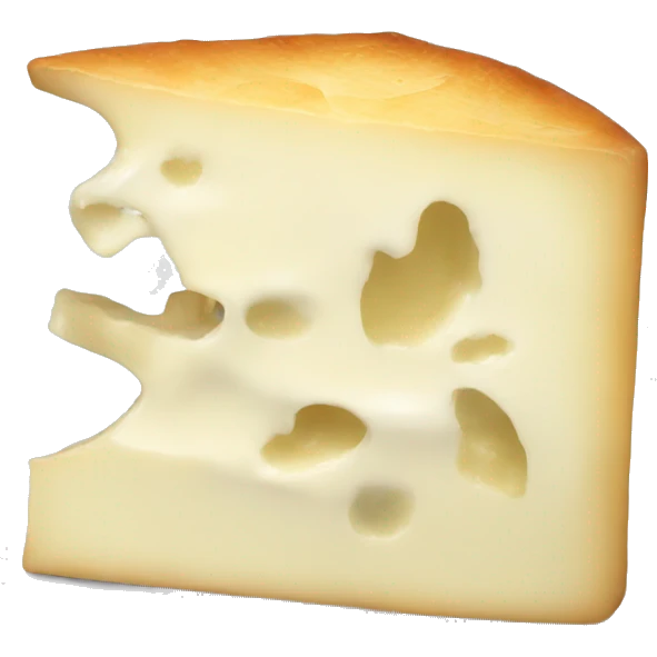 Brie cheese emoji