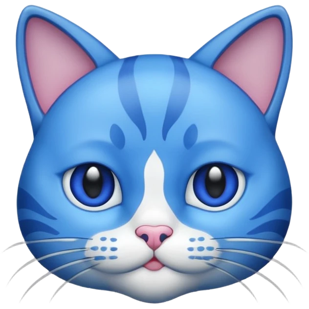 Blue Cat emoji