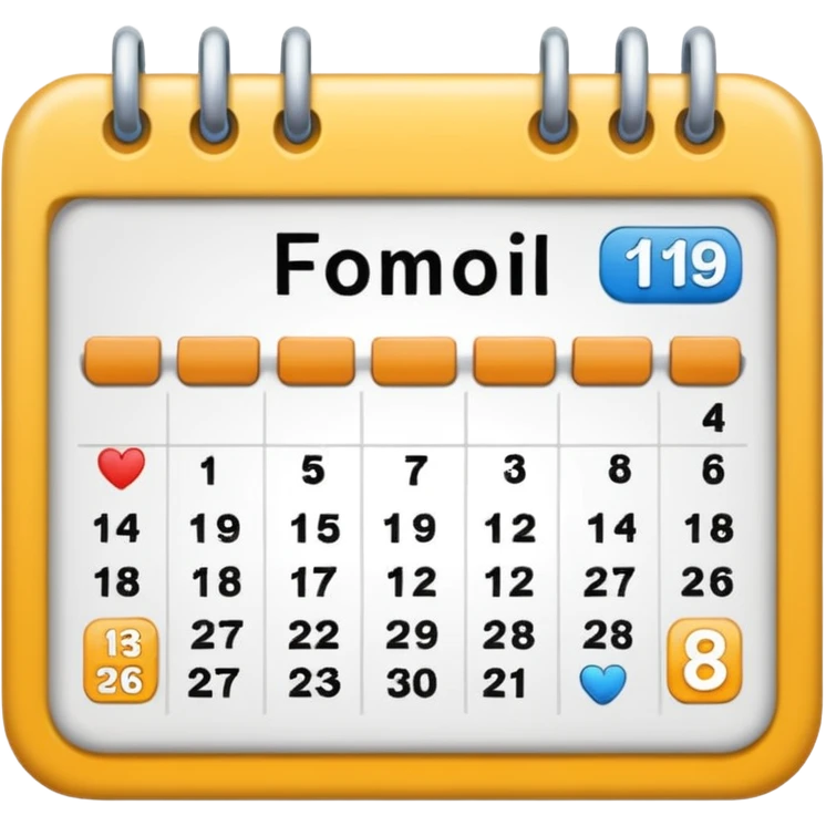 calendario emoji