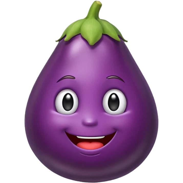 Emoji sucking eggplant  emoji