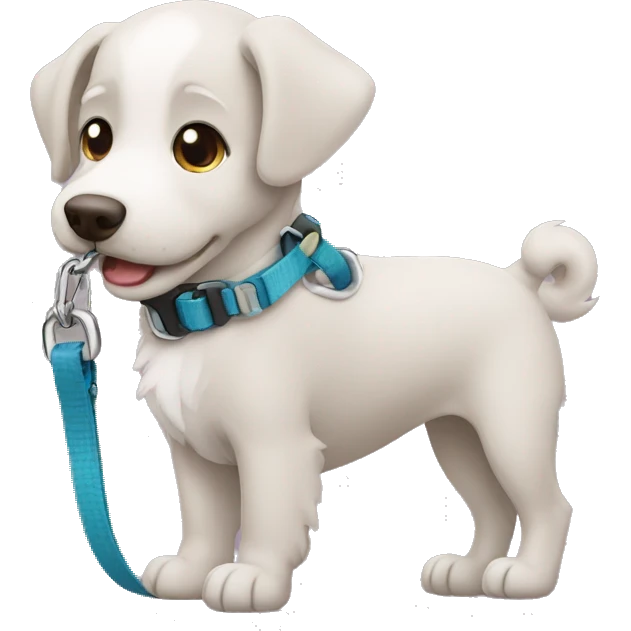 dog leash emoji