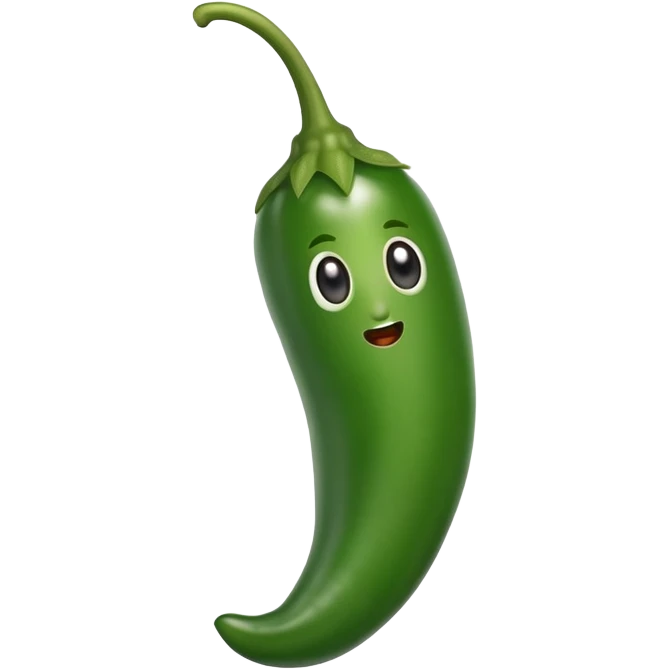 jalapeno pepper emoji