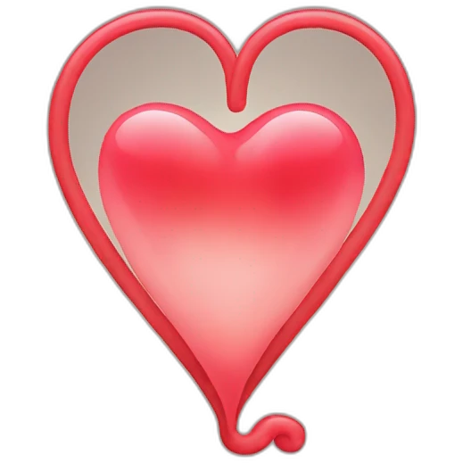 pumping heart emoji