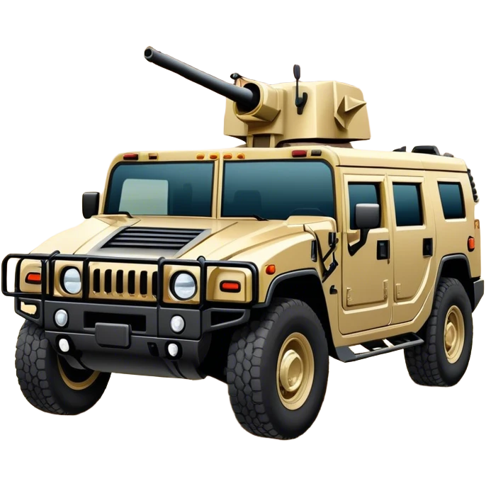 military hummer emoji