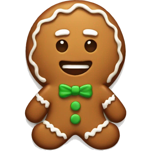Gingerbread  emoji