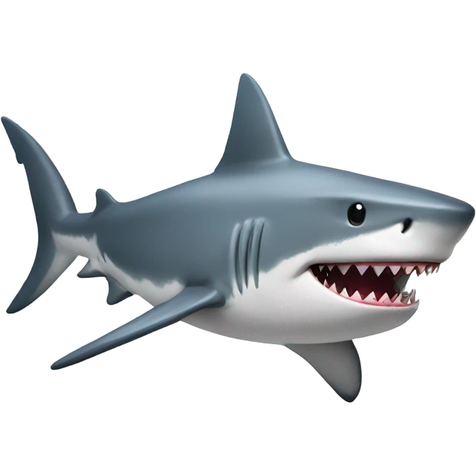 Shark with a bomb  emoji