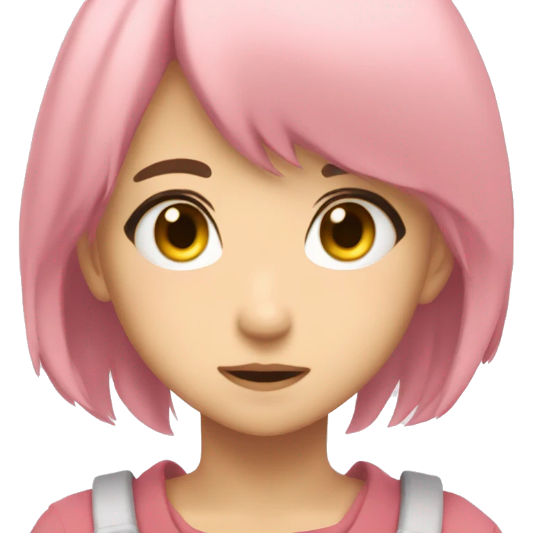 Anime blush emoji