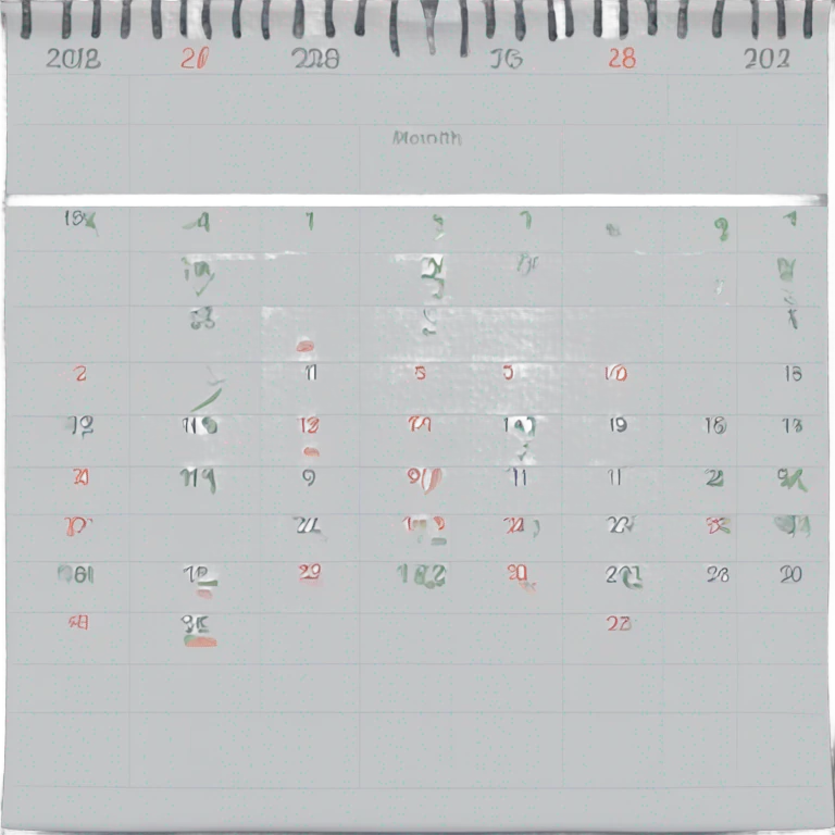 calendar emoji