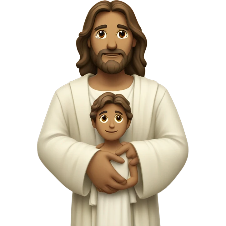 Cristian with jesus emoji