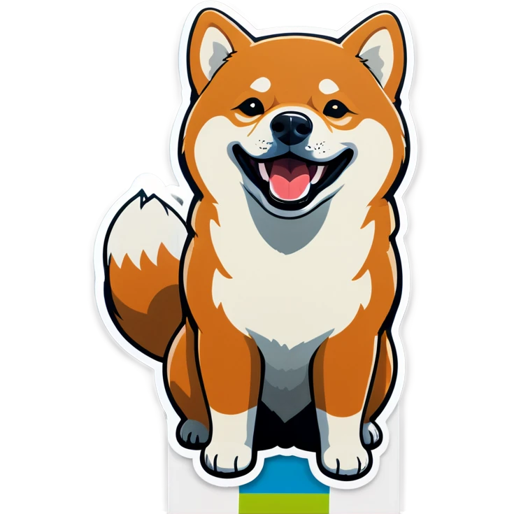 Shiba Inu smiling emoji