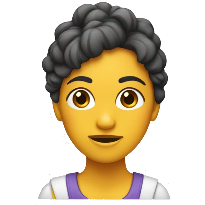 Chica en La peluquería  emoji