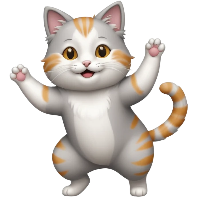 dancing cat emoji