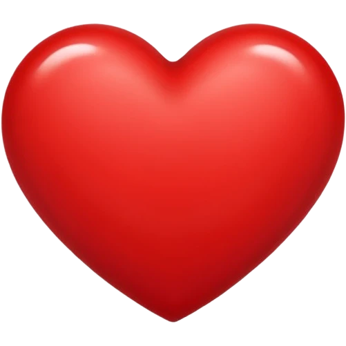 Left half of A red geart emoji