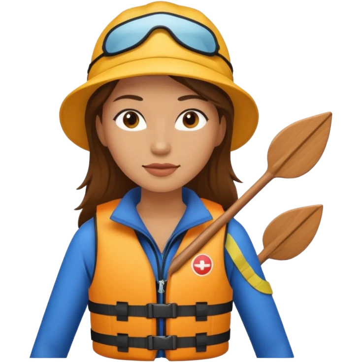 woman canoeist emoji