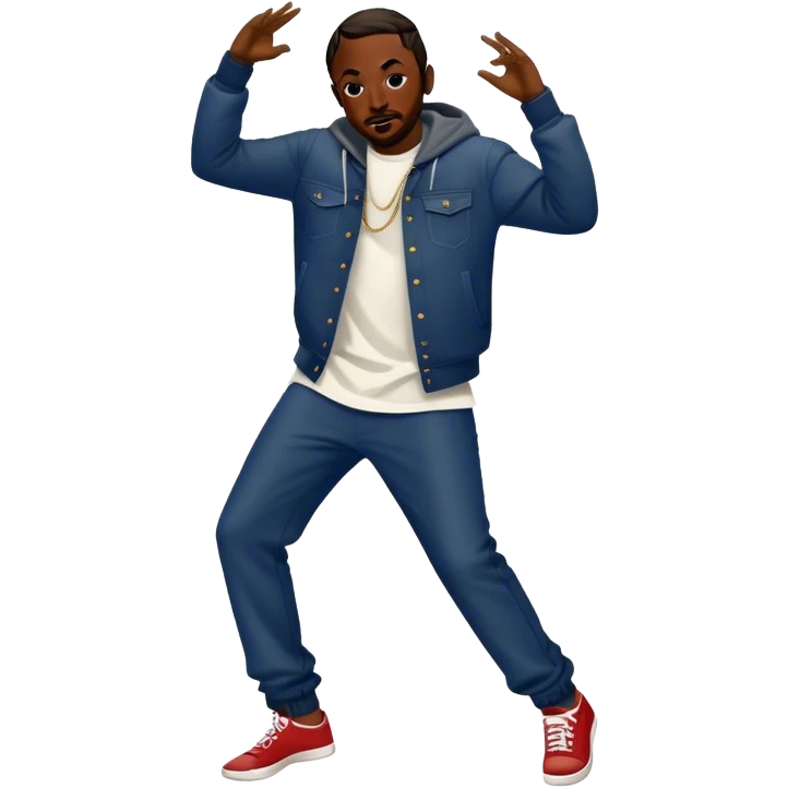Kendrick Lamar dancing  emoji