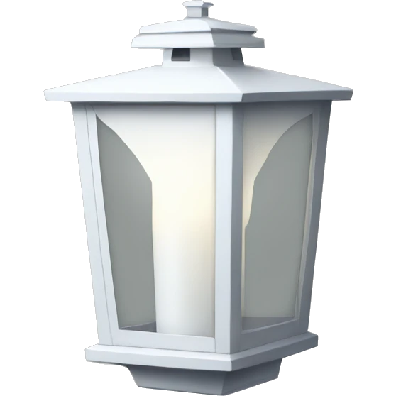 White Lantern emoji