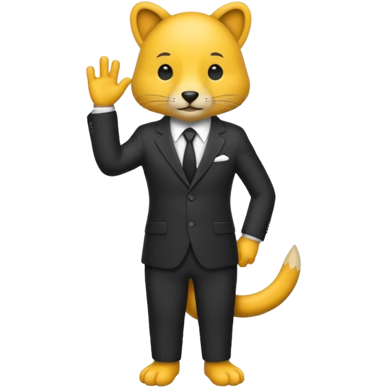animal in suit emoji