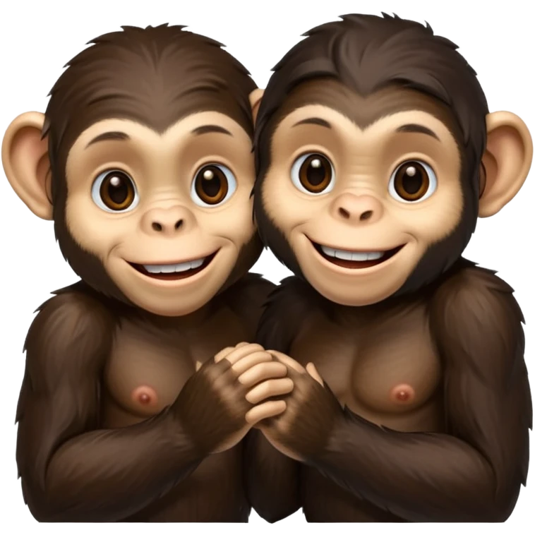 🦧+👭 emoji