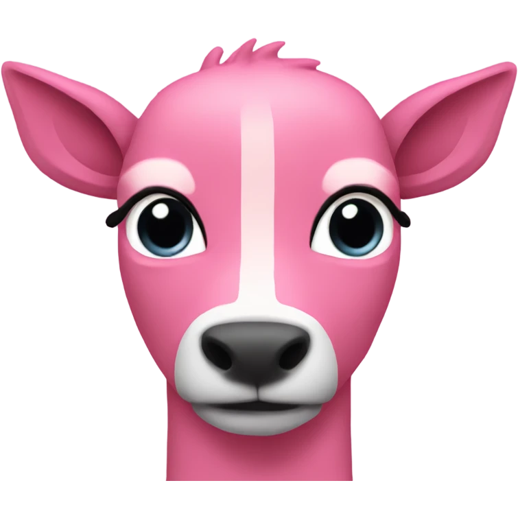 Pink impala emoji