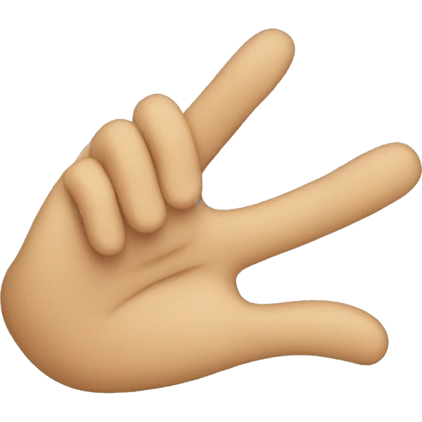 Raising hand and face down emoji  emoji