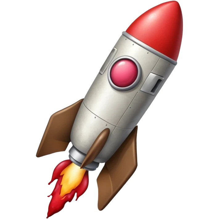 turd with lipstick sitting on a rocket heading to the moon emoji