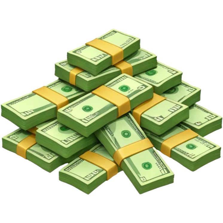 stash of money emoji