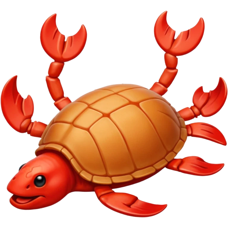 Cangrejo dando las gracias emoji