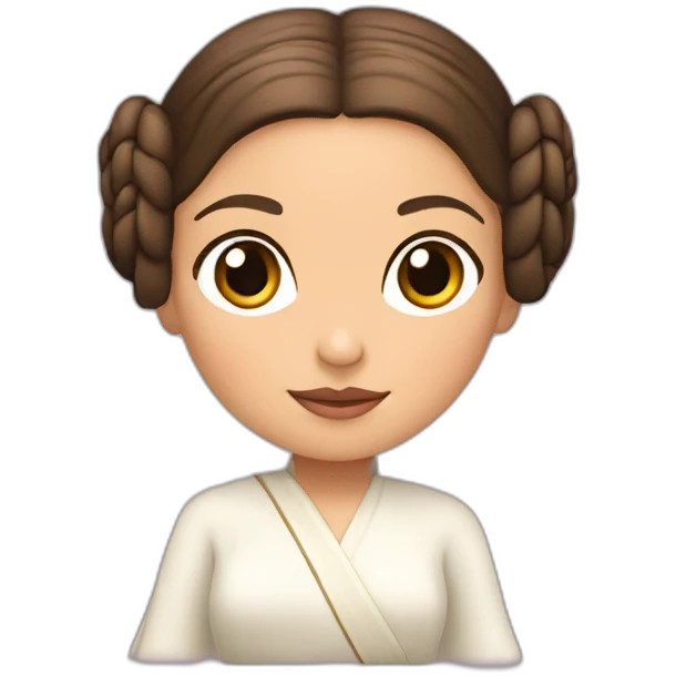 Princesa leia emoji