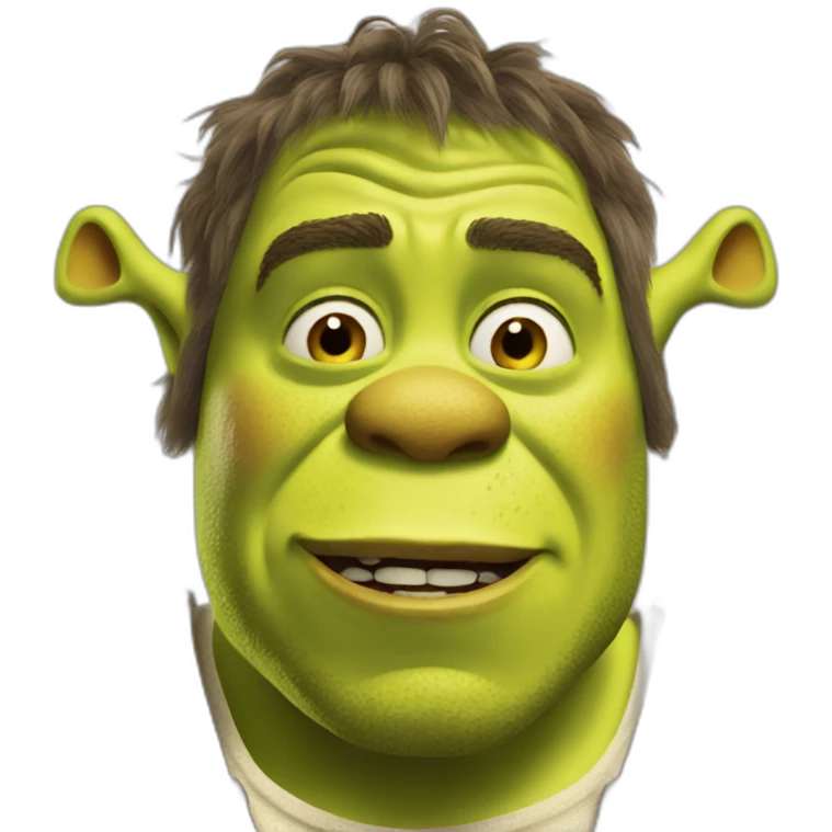 shrek drunk emoji