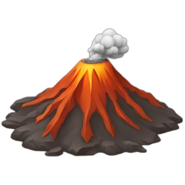 volcano emoji