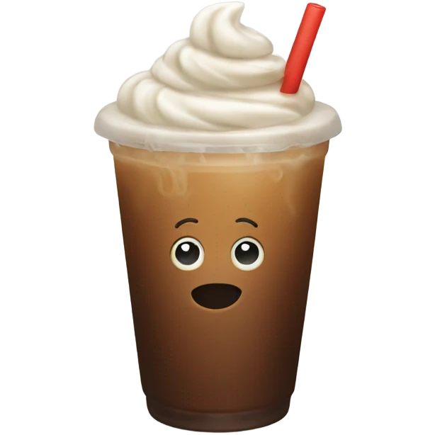 Iced coffe emoji