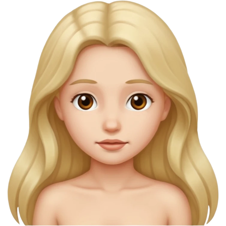 נערה ערומה emoji