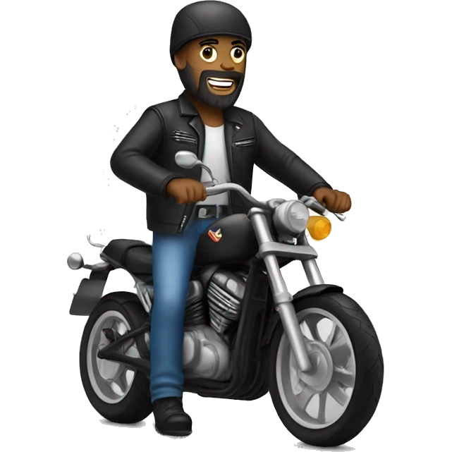Biker emoji